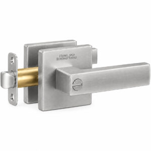 Privacy Door Handle, Silver
