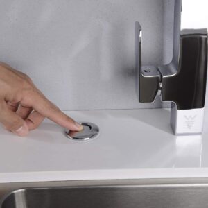 Alternative view of Sink Top Air Activated Switch Button for Garbage Disposal