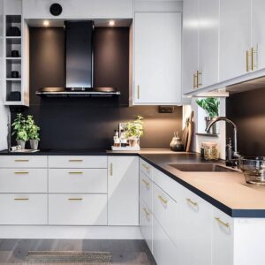 Alternative view of Brushed Gold Cabinet Pulls